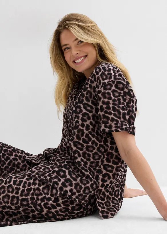 Camicetta oversize in mussola, bonprix