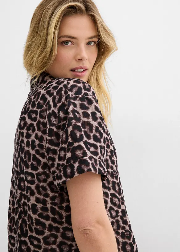Camicetta oversize in mussola, bonprix