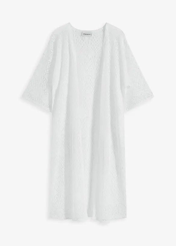 Copricostume a kimono trasparente, bonprix