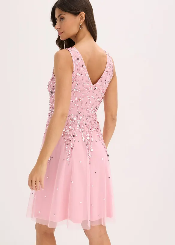 Miniabito con paillettes, bonprix