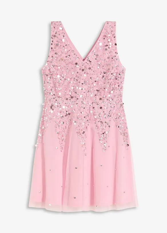Miniabito con paillettes, bonprix