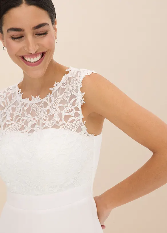 Abito da sposa con pizzo, bonprix