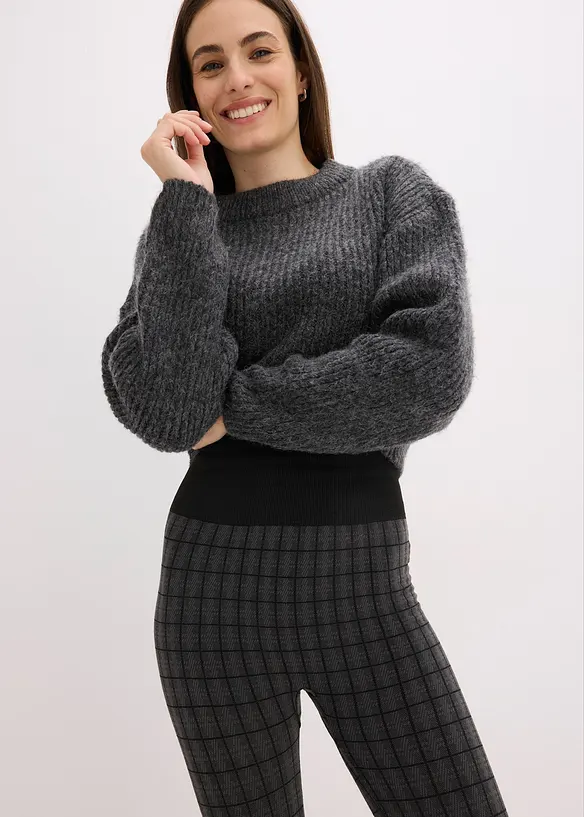 Leggings termici senza cuciture con interno morbido, bonprix