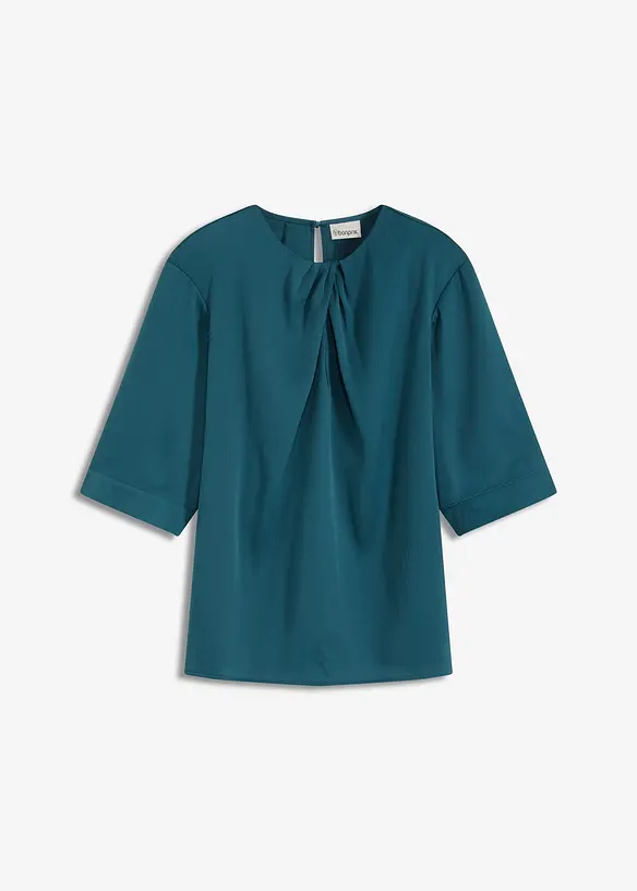 Blusa in satin lucido, bonprix