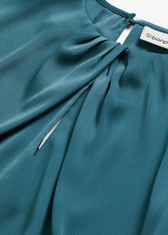 Blusa in satin lucido, bonprix