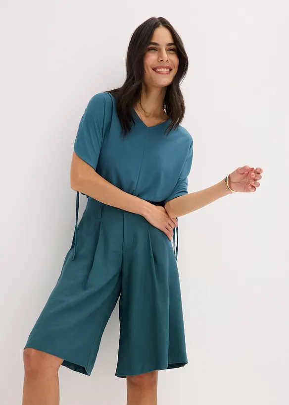 Bermuda larghi con pinces, bonprix