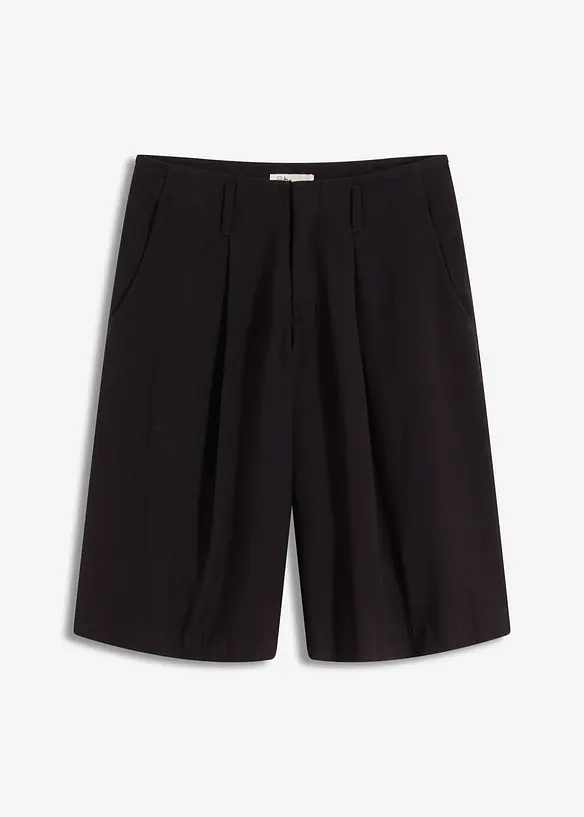 Bermuda larghi con pinces, bonprix