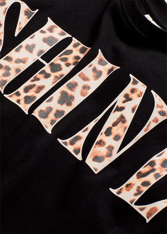 T-shirt cropped in puro cotone biologico, bonprix