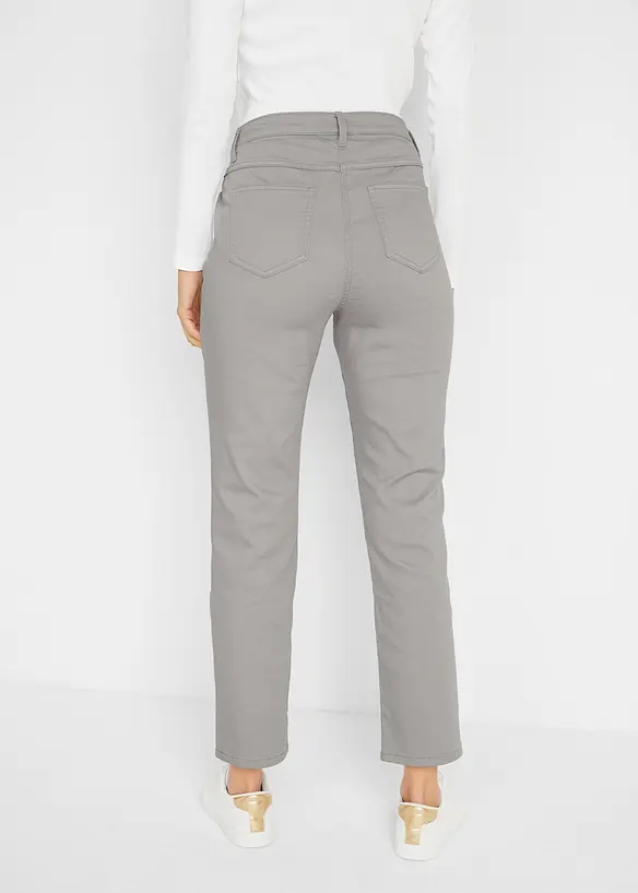 Jeans elasticizzati straight, vita media, bonprix