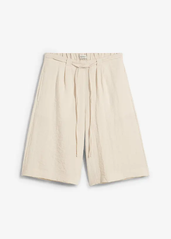 Bermuda in misto viscosa fluente, bonprix