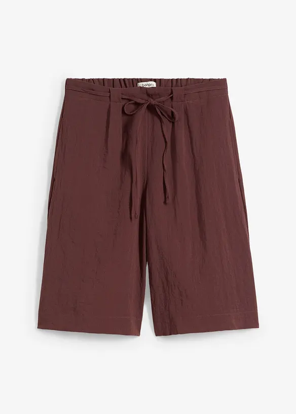 Bermuda in misto viscosa fluente, bonprix
