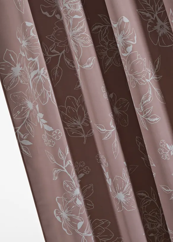 Tenda semioscurante con foglie (pacco da 1), bonprix