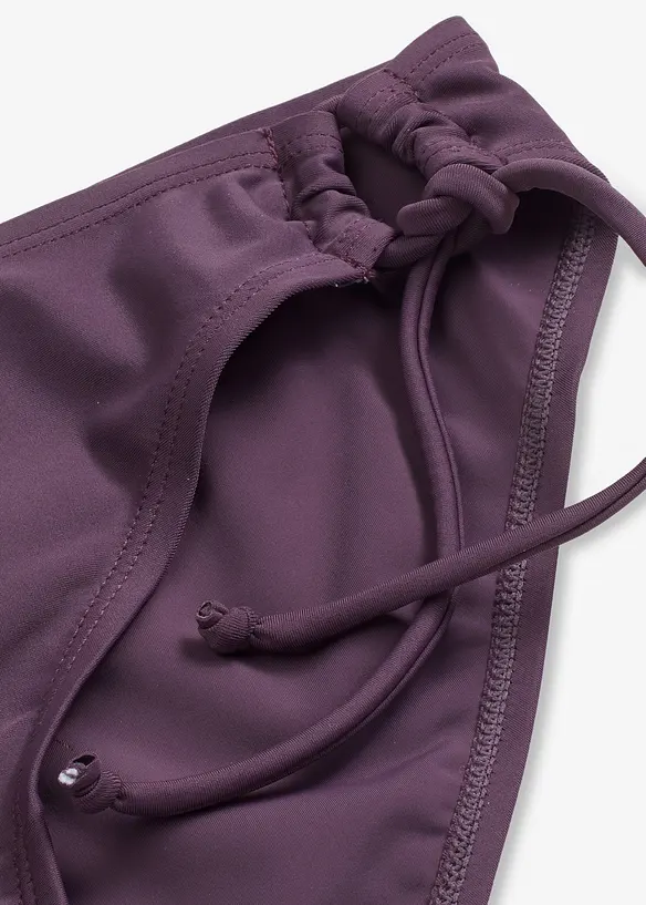 Slip per bikini con laccetti, bonprix