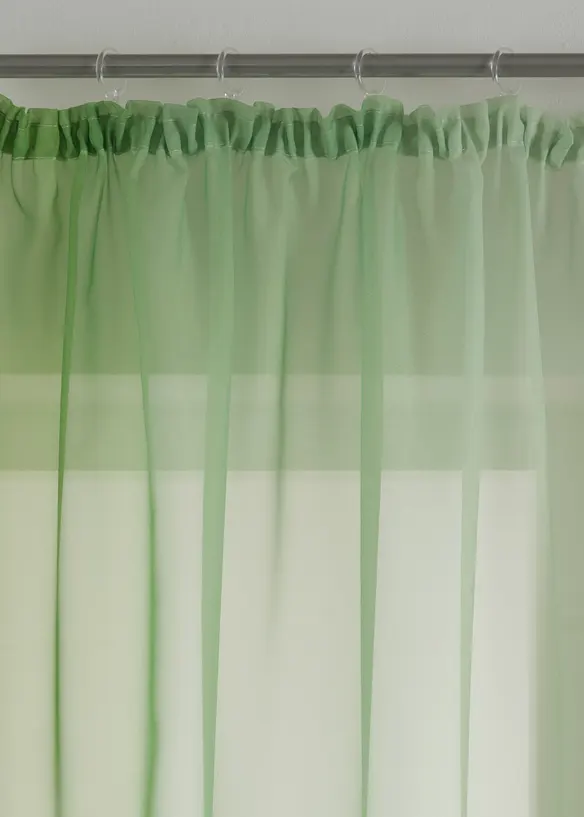 Tenda con poliestere riciclato e colori sfumati (pacco da 2), bonprix