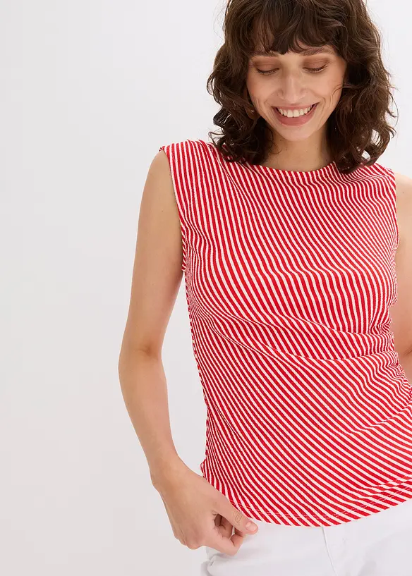 Maglia con arricciatura, bonprix