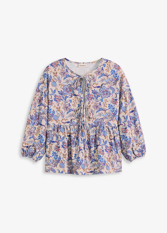 Maglia con laccetti da annodare, bonprix