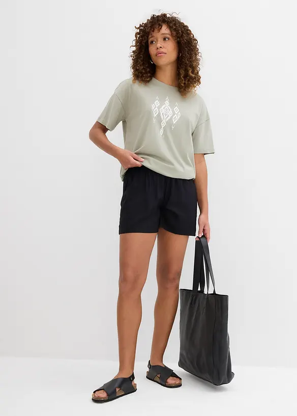 T-shirt con stampa, bonprix