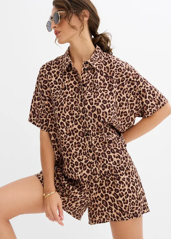 Camicia in viscosa fluente, bonprix