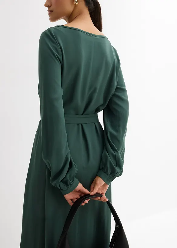 Abito midi in viscosa fine, bonprix