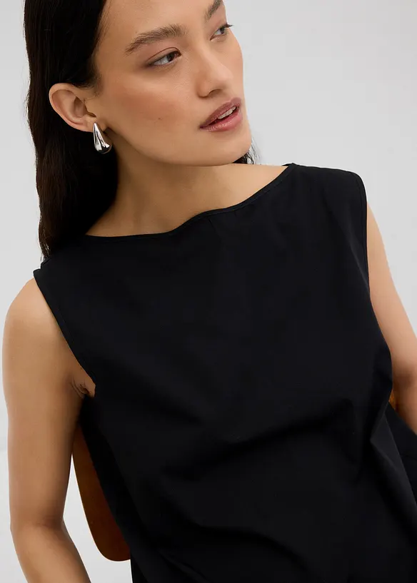 Top in puro cotone, bonprix