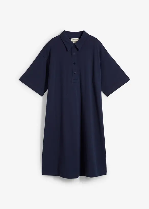 Miniabito con colletto a polo in puro cotone, bonprix