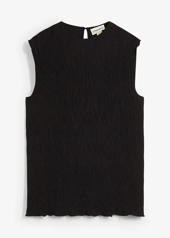 Top in crinkle strutturato, bonprix