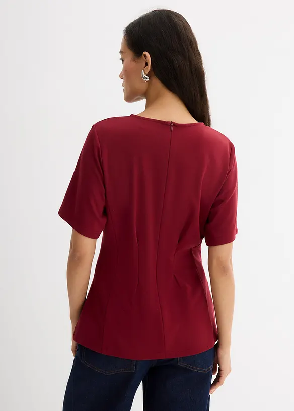 Maglia sfiancata realizzata in morbido Punto di Roma, bonprix
