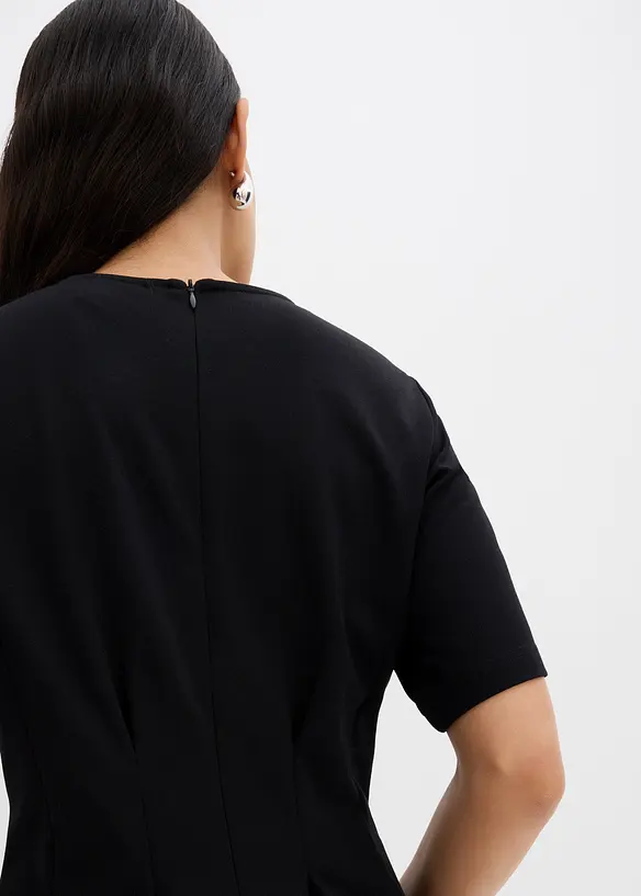 Maglia sfiancata realizzata in morbido Punto di Roma, bonprix