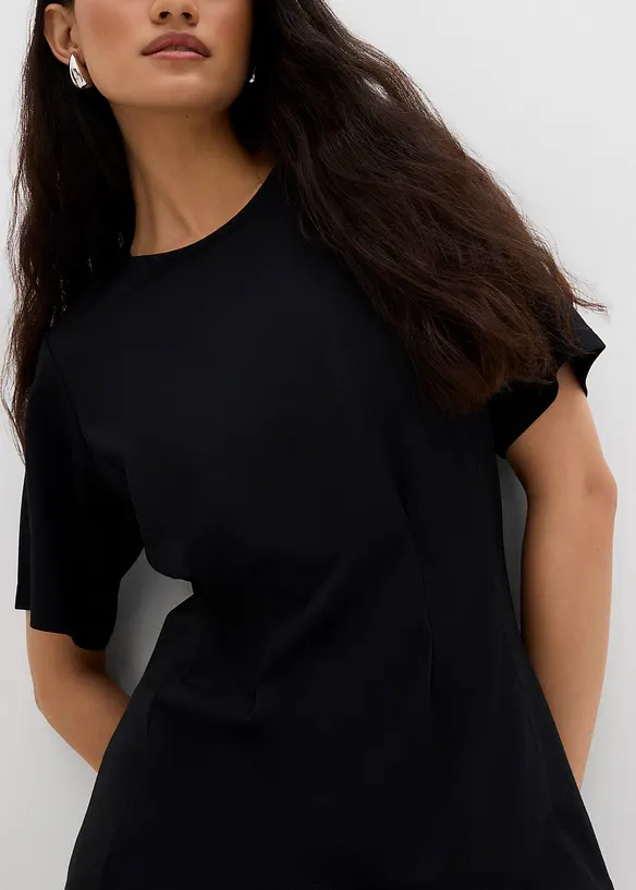 Maglia sfiancata realizzata in morbido Punto di Roma, bonprix