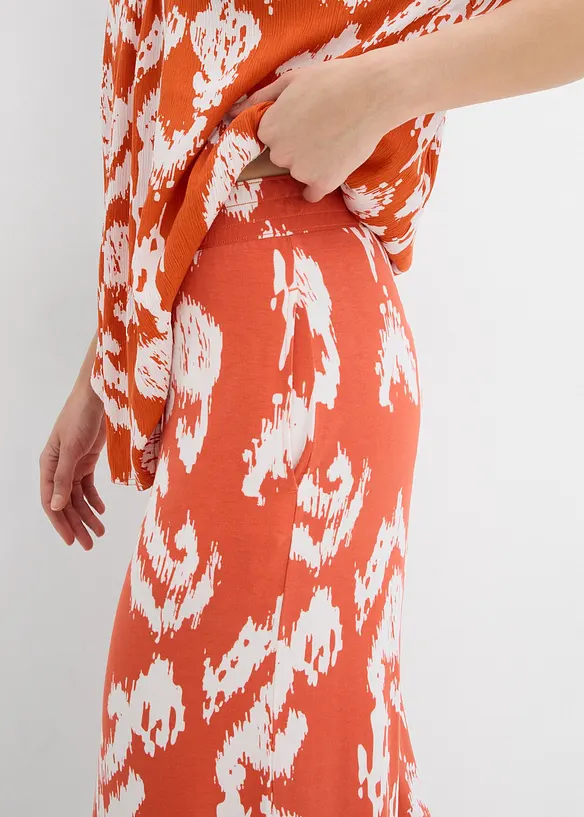 Pantaloni in jersey di misto viscosa, bonprix
