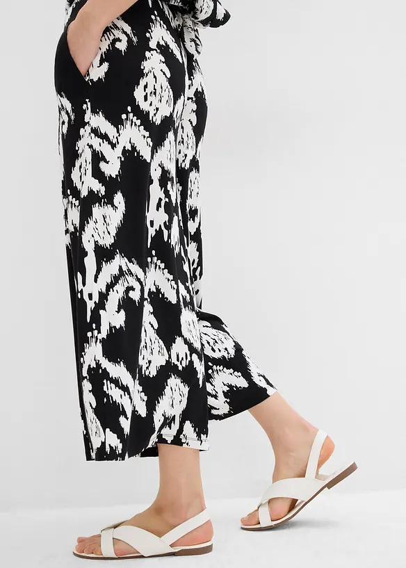 Pantaloni in jersey di misto viscosa, bonprix