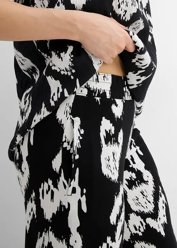 Pantaloni in jersey di misto viscosa, bonprix