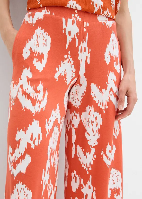 Pantaloni in jersey di misto viscosa, bonprix