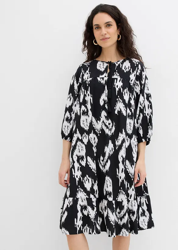 Abito tunica in pura viscosa, bonprix