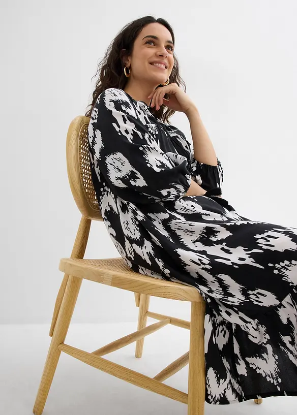 Abito tunica in pura viscosa, bonprix