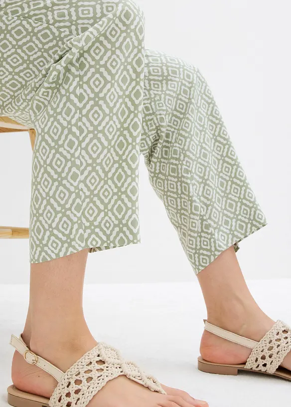 Pantaloni alla turca in viscosa, bonprix