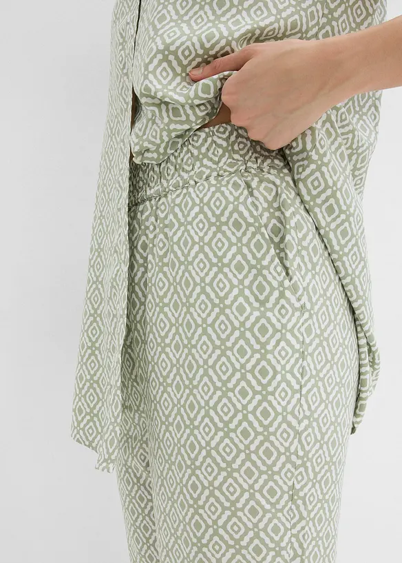 Pantaloni alla turca in viscosa, bonprix