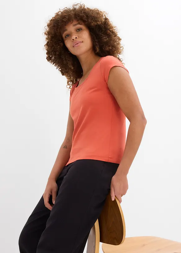 T-shirt con puro cotone biologico, bonprix