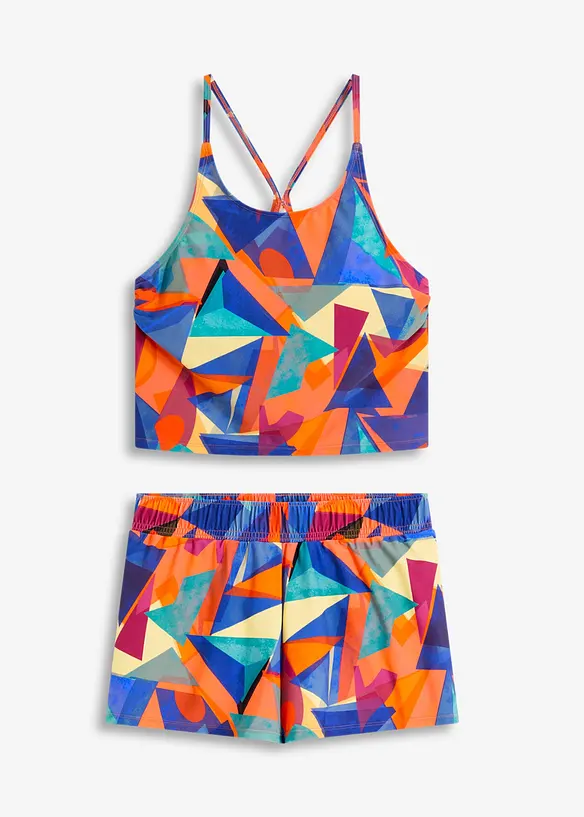 Tankini con shorts (set 2 pezzi), bonprix