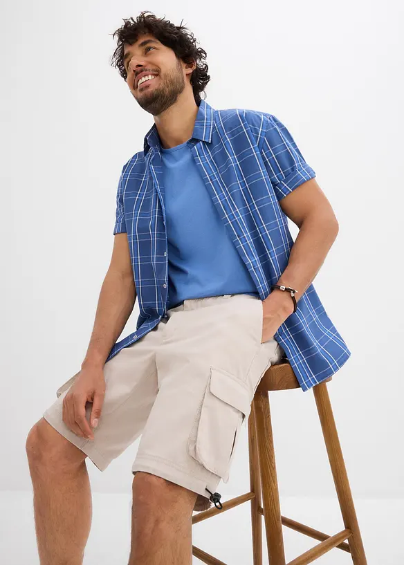 Bermuda cargo con cinta comoda, regular fit, bonprix