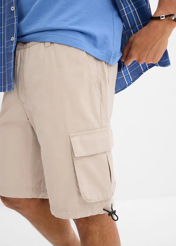 Bermuda cargo con cinta comoda, regular fit, bonprix