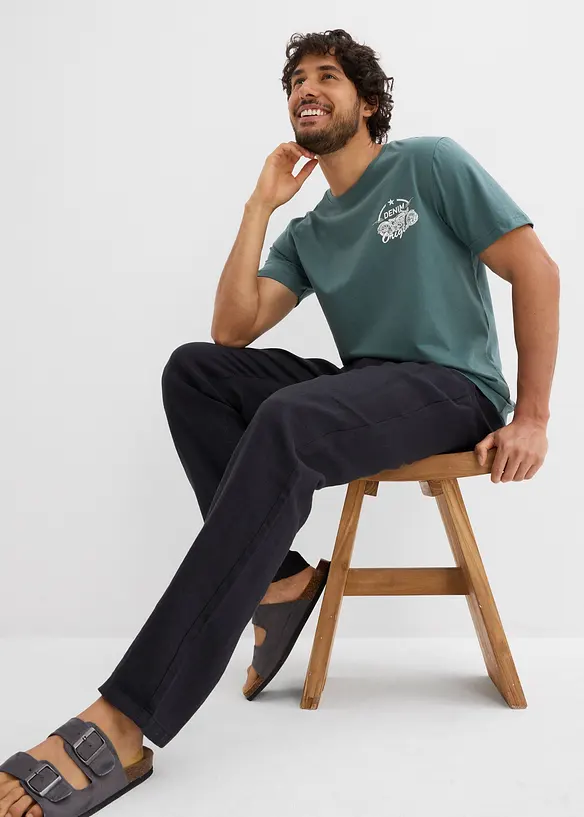 T-shirt in puro cotone (pacco da 2), bonprix