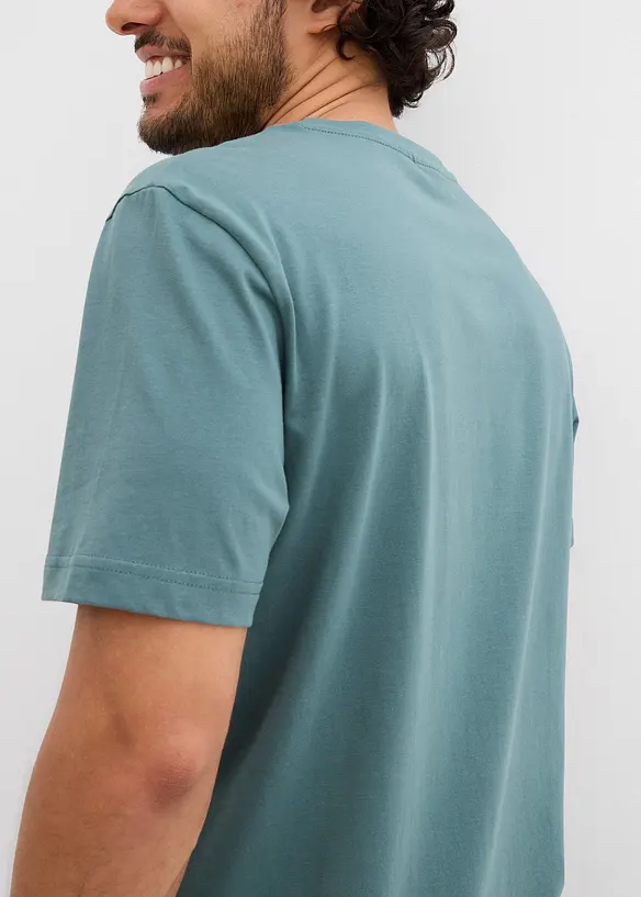 T-shirt in puro cotone (pacco da 2), bonprix