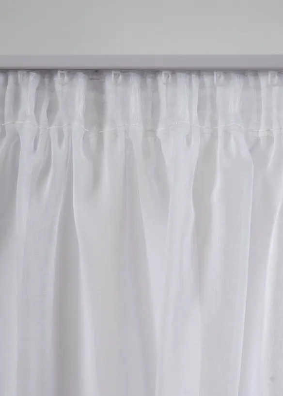 Tenda trasparente con poliestere riciclato (pacco da1), bonprix