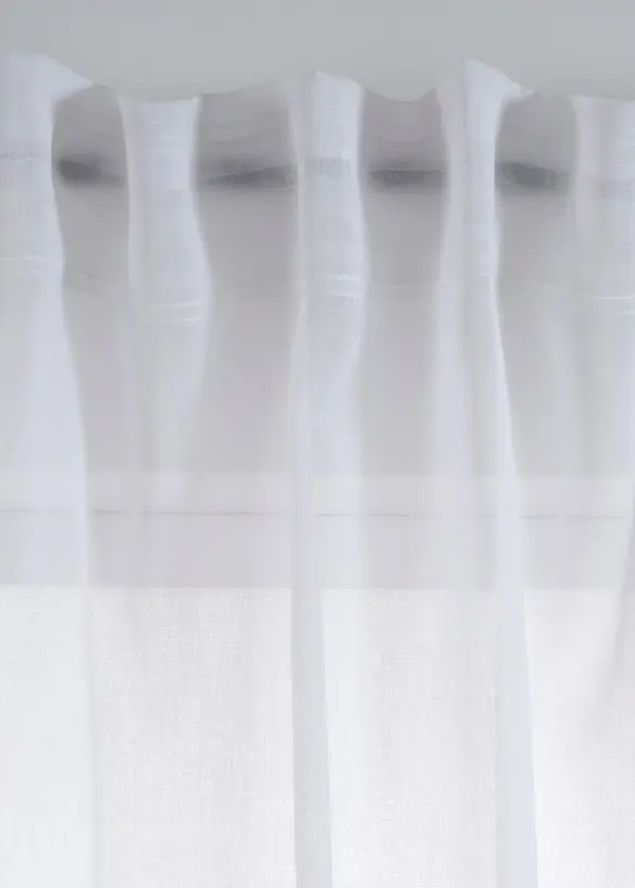 Tenda trasparente con poliestere riciclato (pacco da1), bonprix