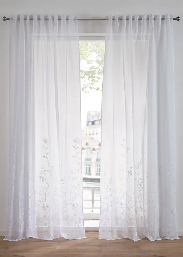 Tenda trasparente con poliestere riciclato (pacco da1), bonprix