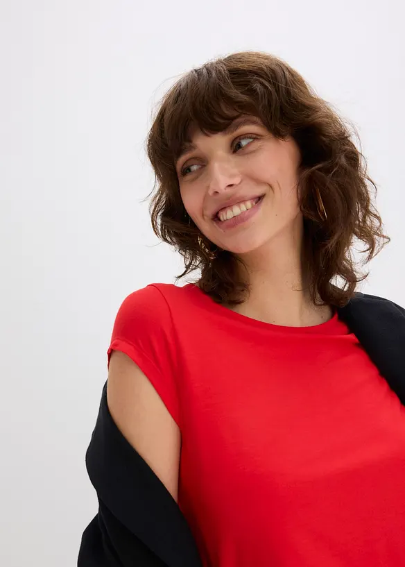 Maglia in viscosa fluente, bonprix
