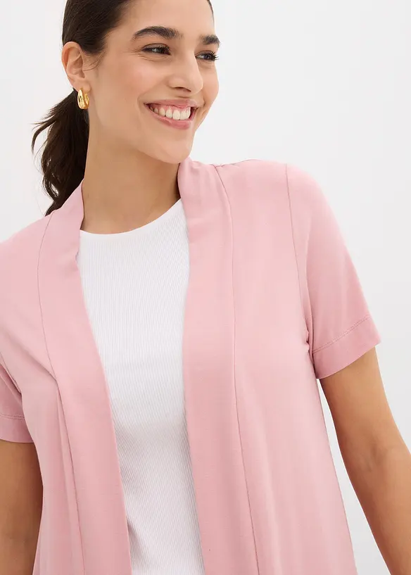 Cardigan in morbida viscosa, bonprix