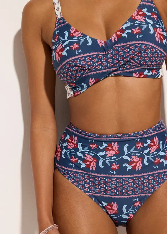 Bikini con effetto incrociato (set 2 pezzi), bonprix