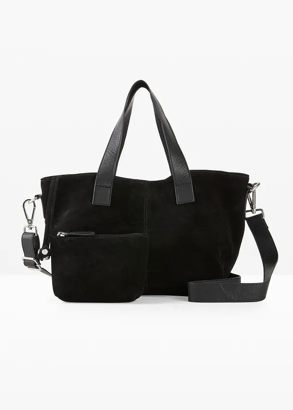 Borsa a mano in pelle, bonprix